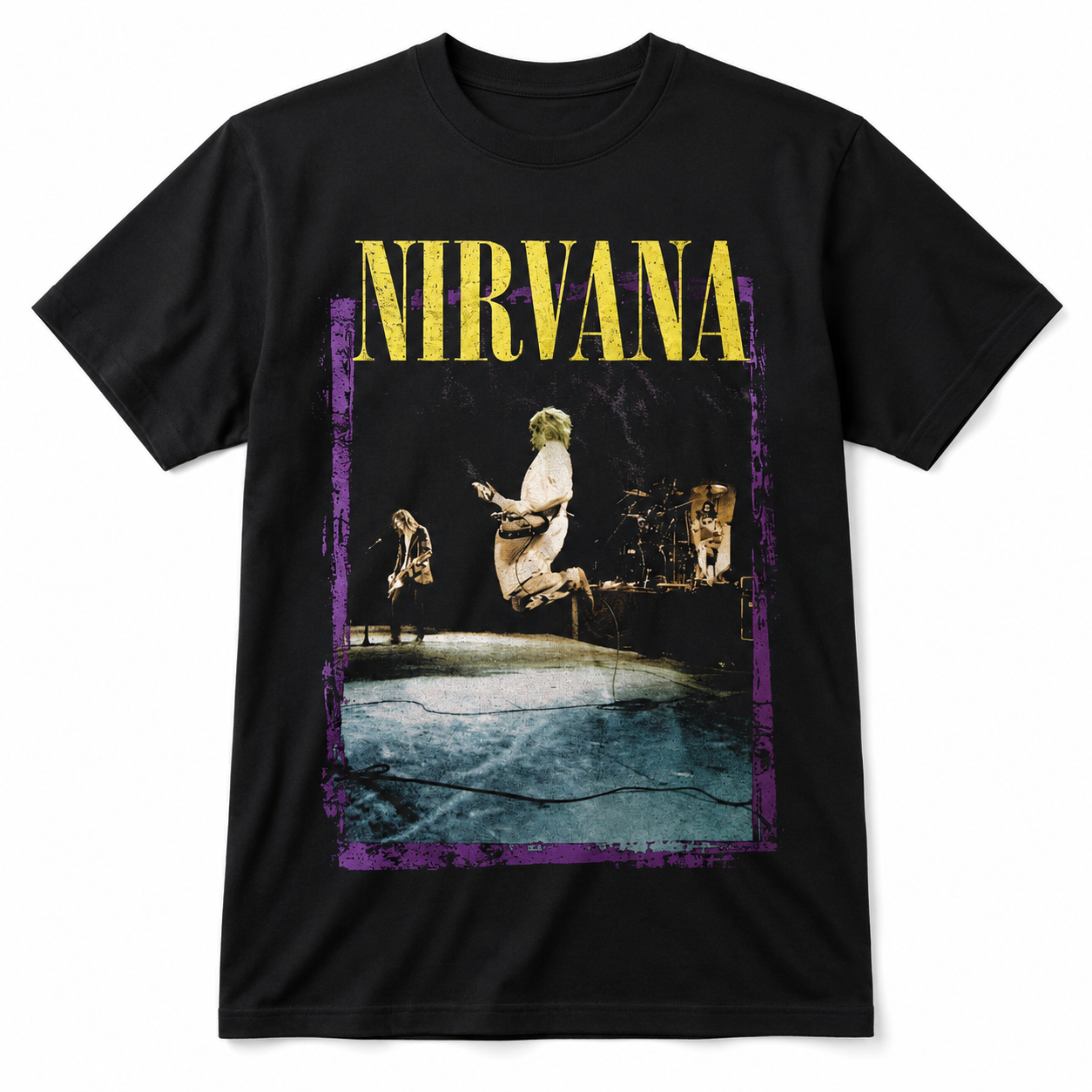 Памучна тениска Nirvana Vintage