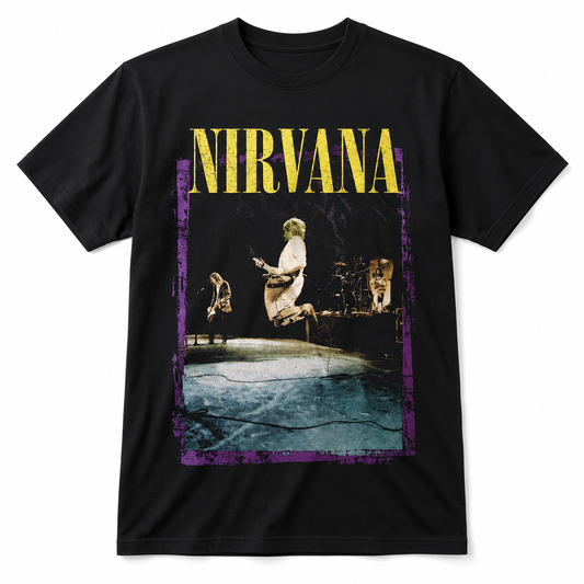 Памучна тениска Nirvana Vintage