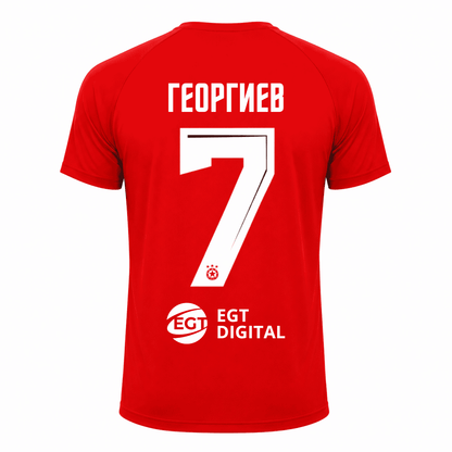 Тениска ЦСКА София с име и номер 26/27