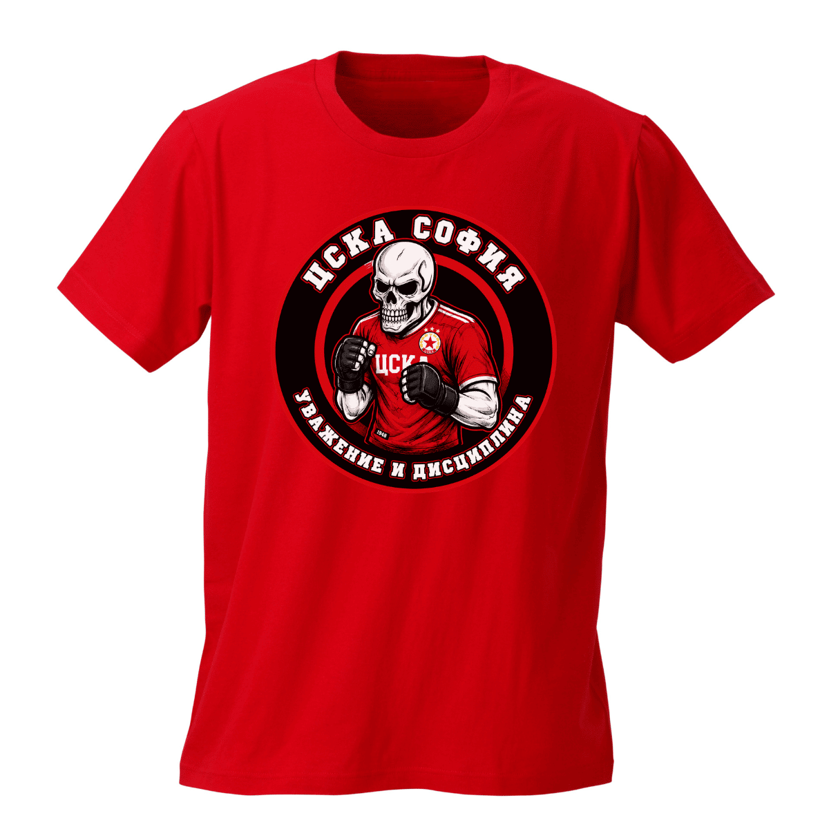 Тениска Цска София Skull