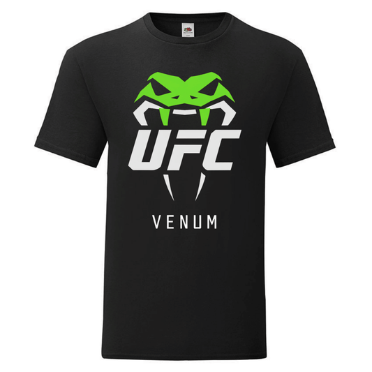 Черна мъжка памучна тениска UFC Venum