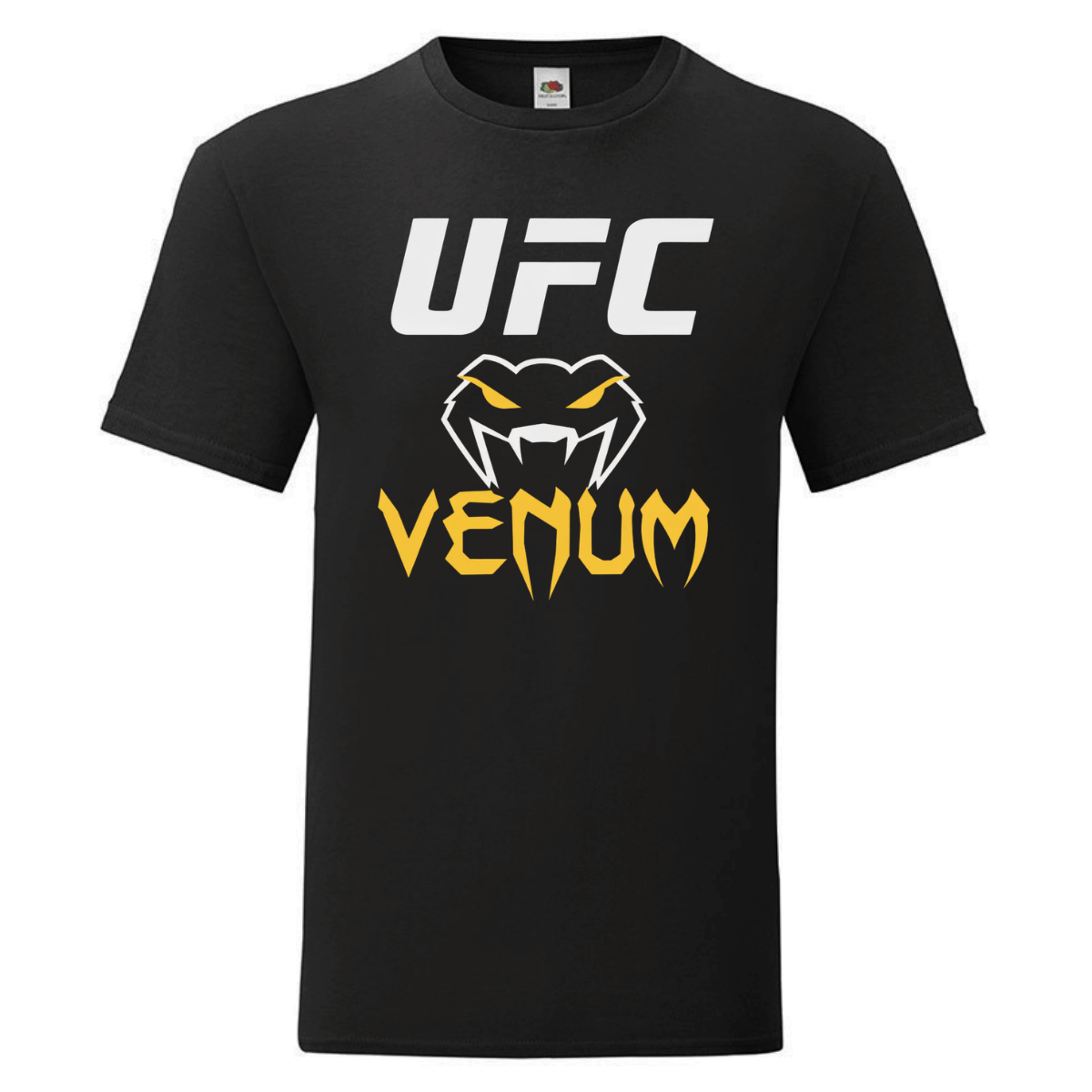 Черна мъжка памучна тениска UFC Venum