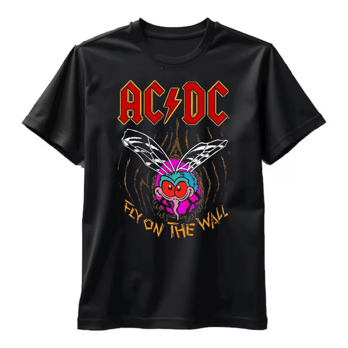 Тениска AC DC Fly on the wall