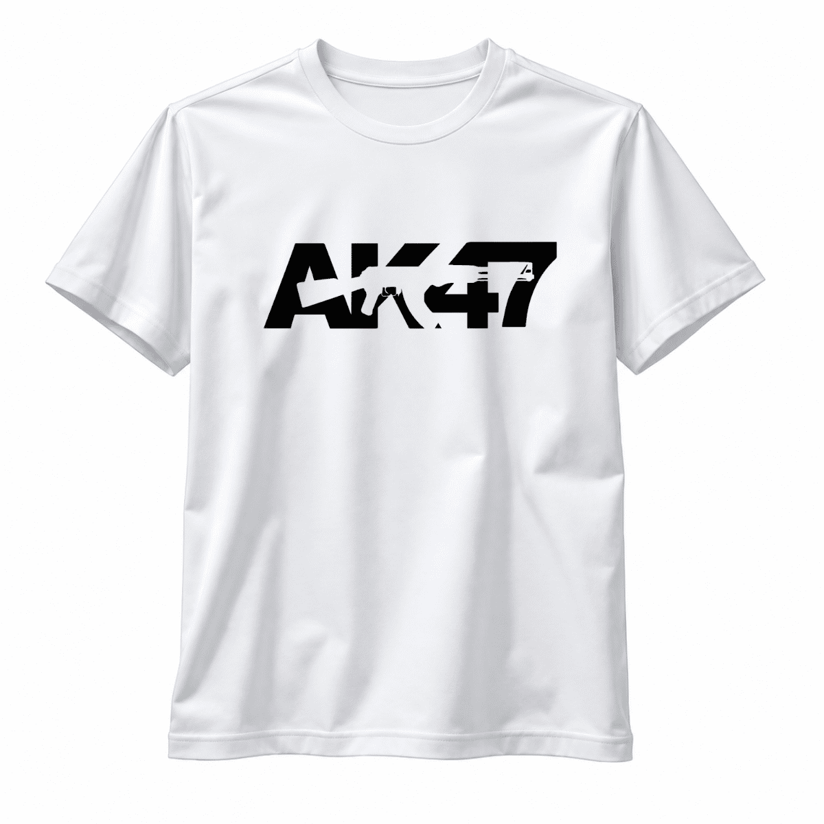 Мъжка тениска AK 47 white