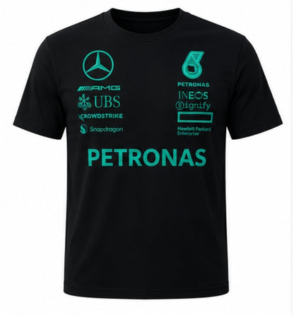Тениска с Принт Mercedes Petronas