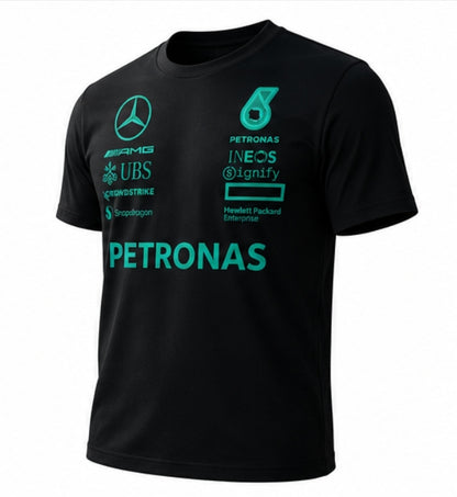 Тениска с Принт Mercedes Petronas