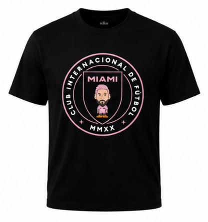 Тениска с Принт Messi Miami
