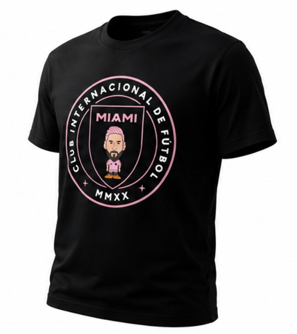 Тениска с Принт Messi Miami