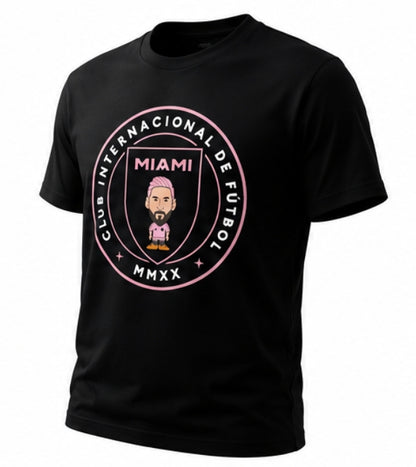 Тениска с Принт Messi Miami