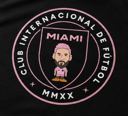 Тениска с Принт Messi Miami