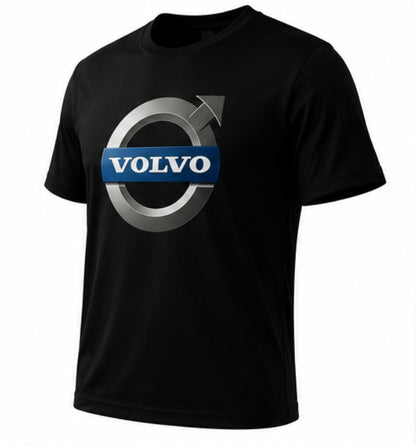 Мъжка Памучна Тениска Volvo Автомобилен Дизайн