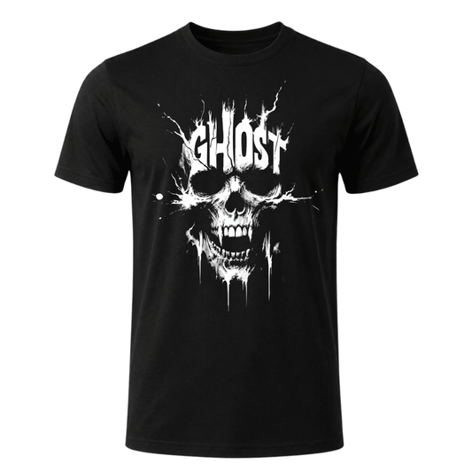 Тениска с череп GHOST