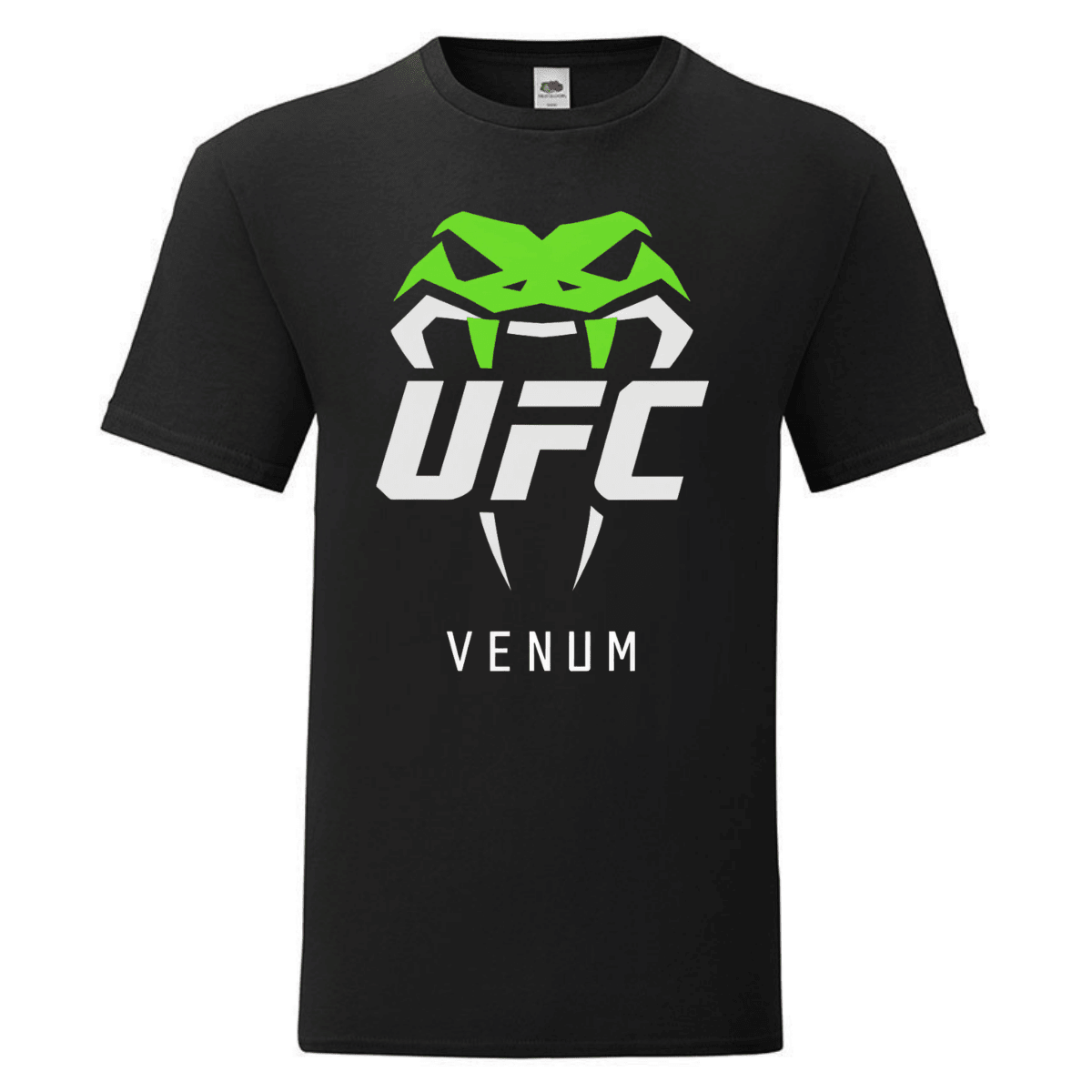 Черна мъжка памучна тениска UFC Venum - Iskam Teniska