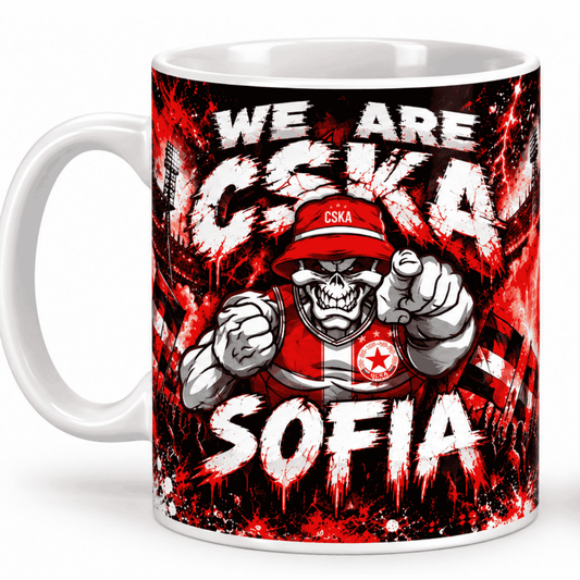 Керамична чаша Цска София