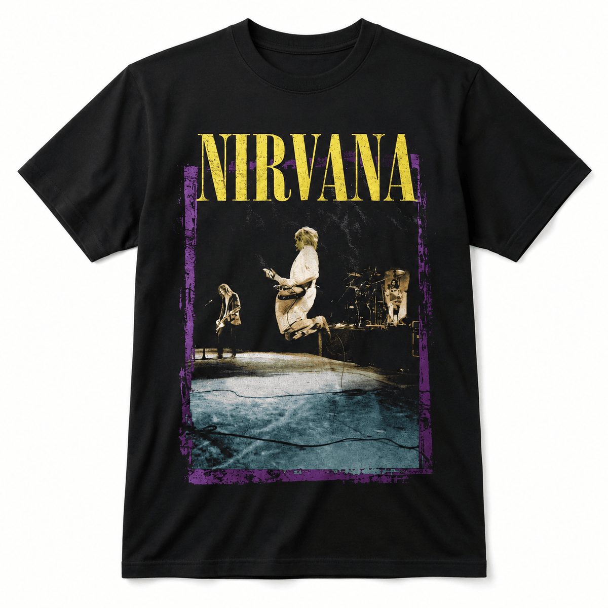 Памучна тениска Nirvana Vintage - Iskam Teniska