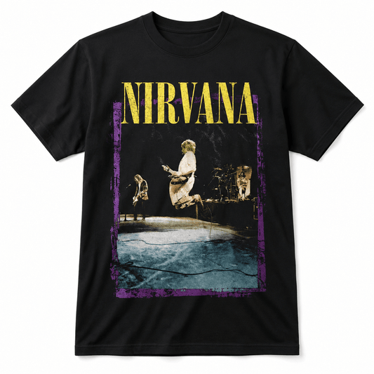 Памучна тениска Nirvana Vintage - Iskam Teniska
