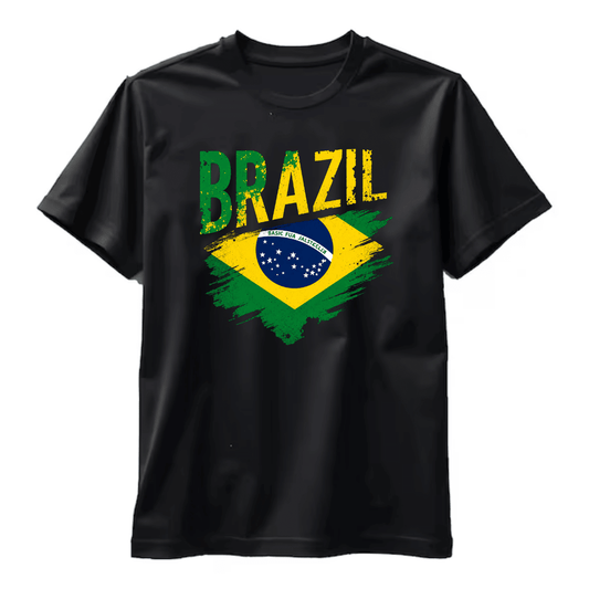 Тениска BRAZIL Бразилия - Iskam Teniska