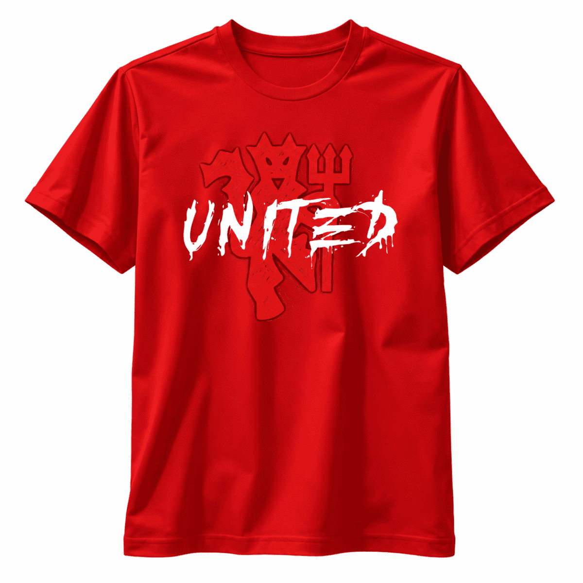 Тениска Манчестър Юнайтед Manchester United Red Devils - Iskam Teniska