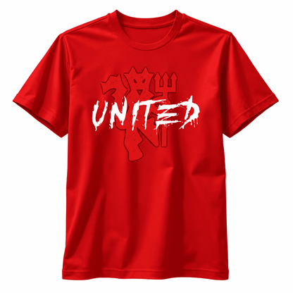 Тениска Манчестър Юнайтед Manchester United Red Devils - Iskam Teniska